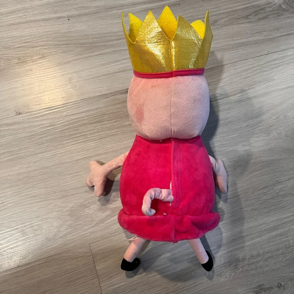 Pink Plush Toy with Crown‎ - Picture 3 of 6
